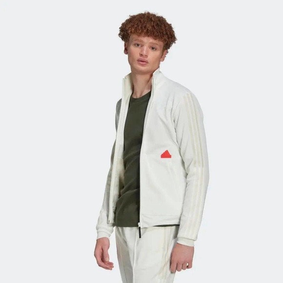 DEMO - Adidas White Jacket 3 Stripes Collection 2022 - Picture 1 of 5